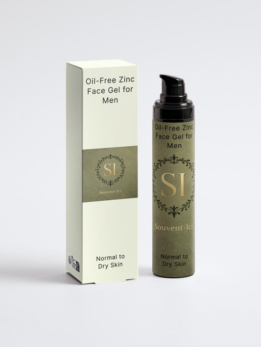 Oil-Free Zinc Face Gel for Men