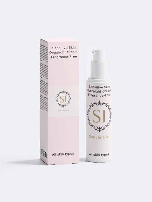 Sensitive Skin Overnight Cream, Fragrance-Free